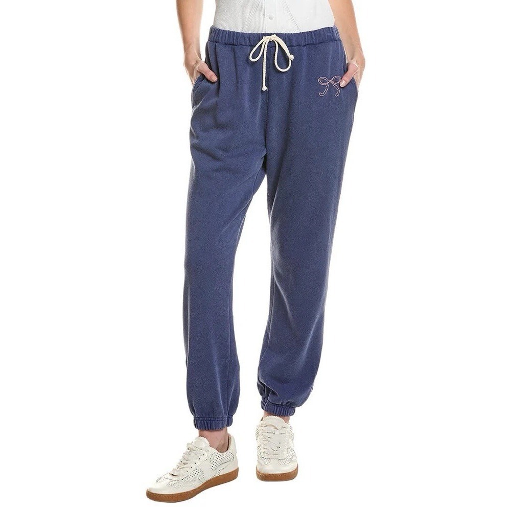 NWT Saltwater Luxe Millie Dusk Blue Pants S Joggers Sweatpants‎ Momcore MSRP $98
